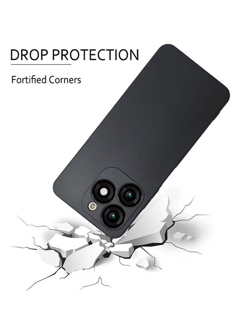 TEAM LUXURY غطاء موبايل ITEL A70 مع حماية TPU ناعمة مضادة للخدش وصدمات، غطاء خلفي واقي نحيف مع شعور مريح عند اللمس ومضاد لبصمات الأصابع - Image 4