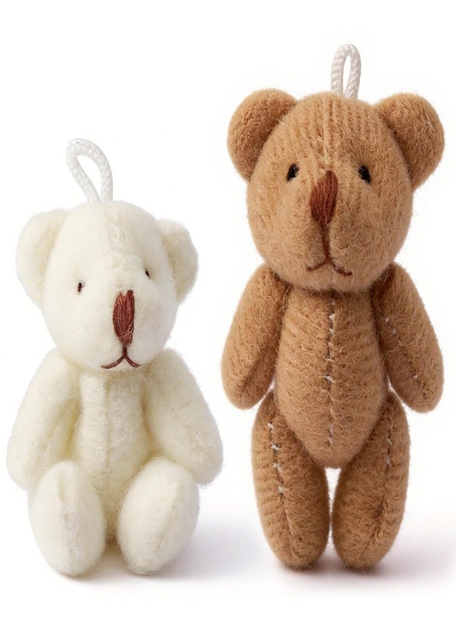 CHAMBERY 1:12 Scale Miniature Bear 2Pcs Dollhouse Accessories Decoration - Image 1