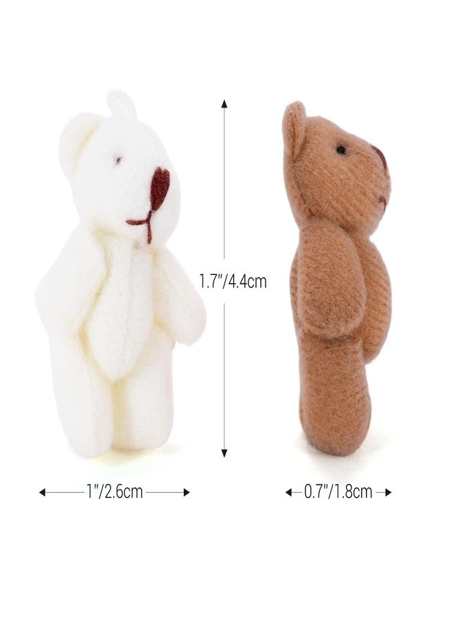 CHAMBERY 1:12 Scale Miniature Bear 2Pcs Dollhouse Accessories Decoration - Image 5