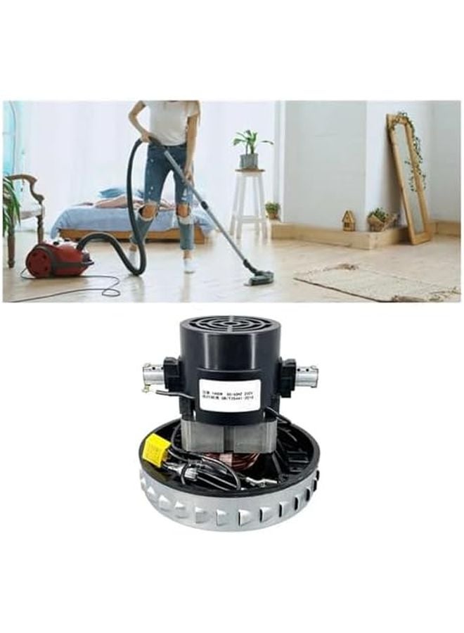 1400 واط محرك مكنسة كهربائية هادئة قطر 130 مم قطعة غيار للاستخدام المنزلي والتجاري - Image 5