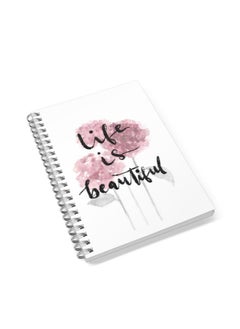 LIT Life Quote Notebook Hardcover Spiral 