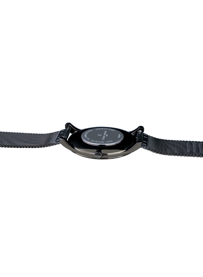 PIERRE CARDIN CBA.4014 LUXURY GRAY DIAL - STAINLESS STEEL MEN'S WATCH - Image 5