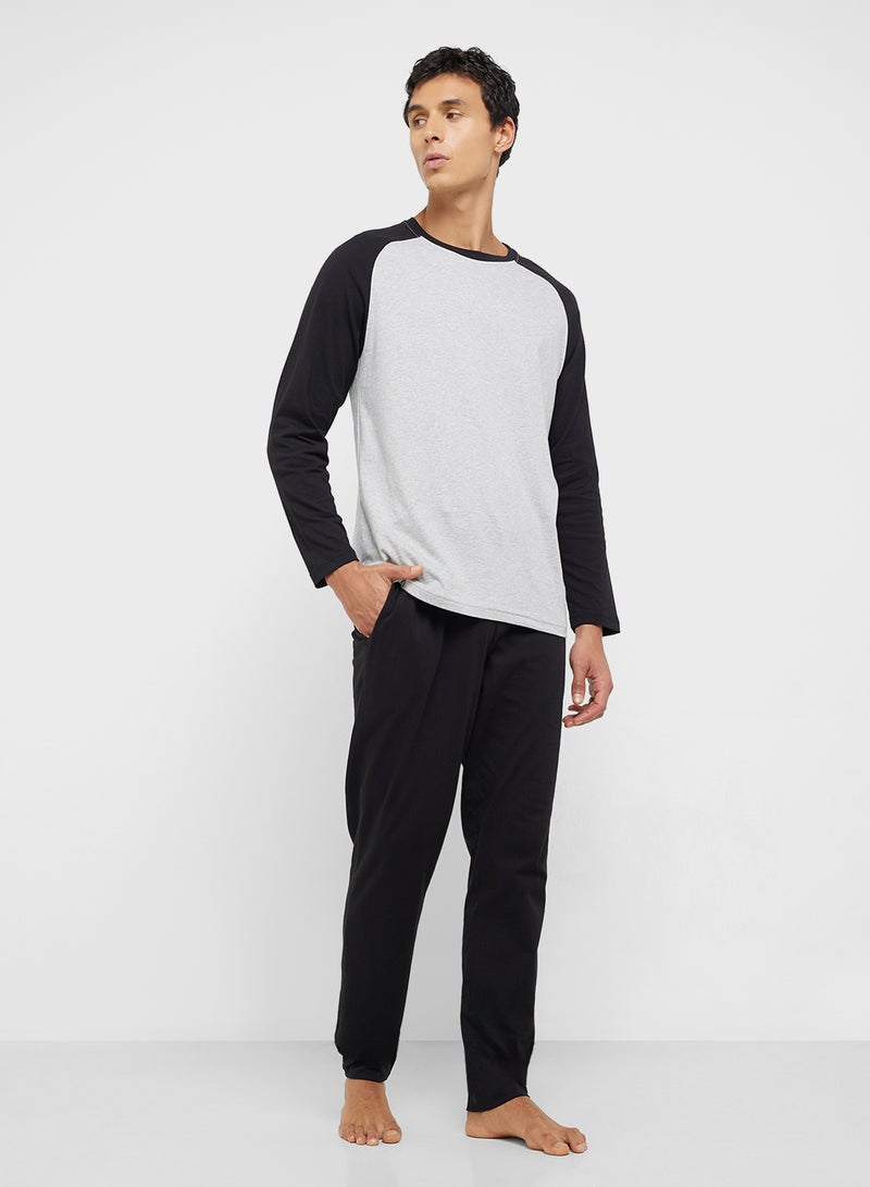 Seventy Five Nightwear T-Shirt & Pants Set  - Image 1