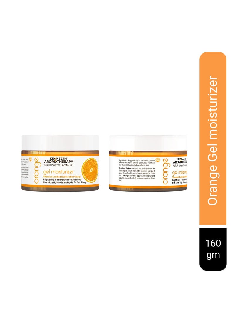 KEYA SETH AROMATHERAPY, DEVICE OF DROP Keya Seth Aromatherapy Orange Gel Vitamin C Enriched Brightening Nourishing Refreshing Hydrating Nonsticky Light Moisturizer160gm  - Image 2
