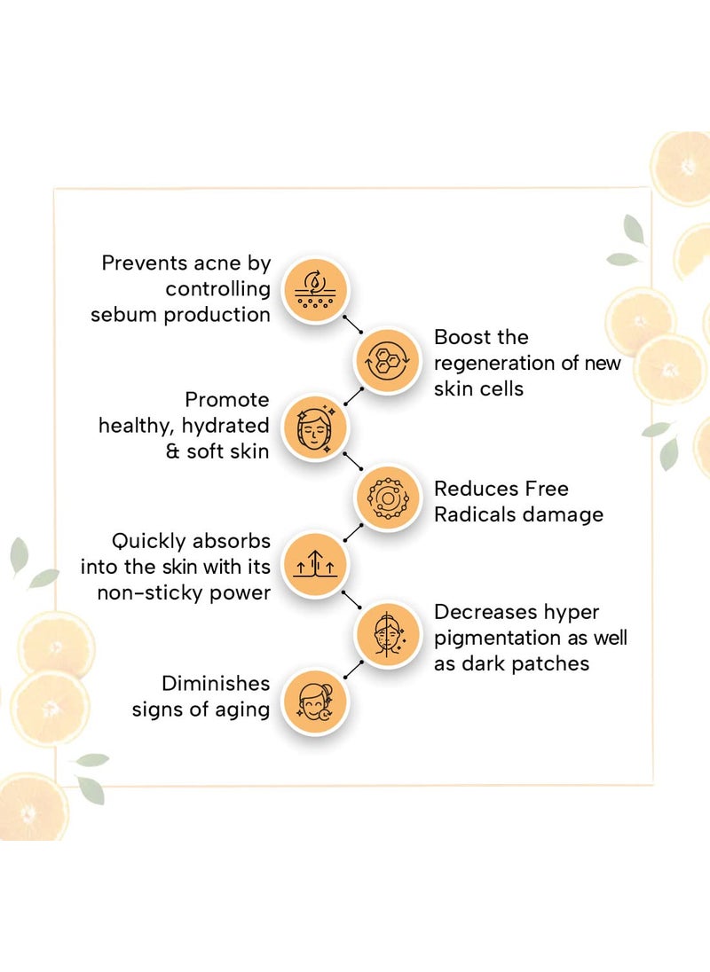KEYA SETH AROMATHERAPY, DEVICE OF DROP Keya Seth Aromatherapy Orange Gel Vitamin C Enriched Brightening Nourishing Refreshing Hydrating Nonsticky Light Moisturizer160gm  - Image 4