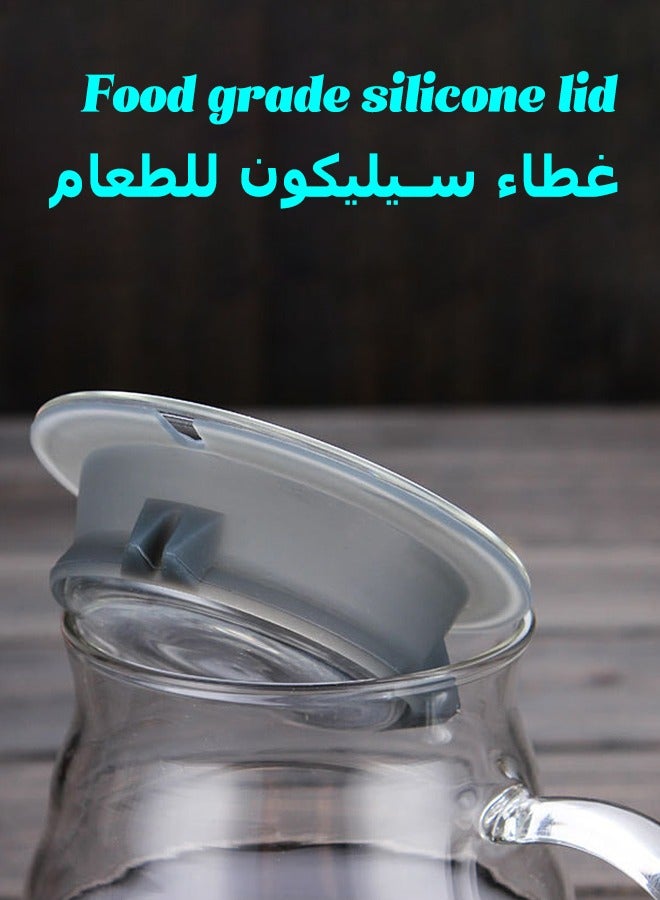 MITOYO Glass Coffee Pot - Teapot With Lid - Sharing Pot - Coffee Server - Kettle - Compatible With V60 Filter - 800ml  - Image 4