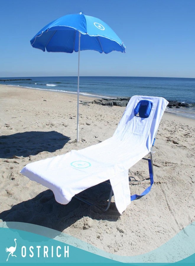 Ostrich Custom Fitted Towel for Ostrich Chaise Lounge, White (Towel Only) - Image 5
