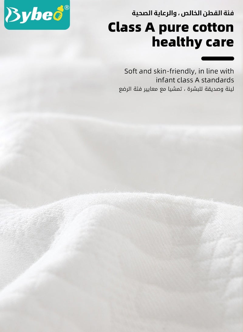 Bybeo 23PCS Newborn Baby Gifts Set, Newborn Layette Gift Set, Baby Clothes Accessories Set for Boys and Girls, Premium Cotton, Perfect Gift Box with Beautifully Suitcase for Spring Summer Autumn Winter - Image 5