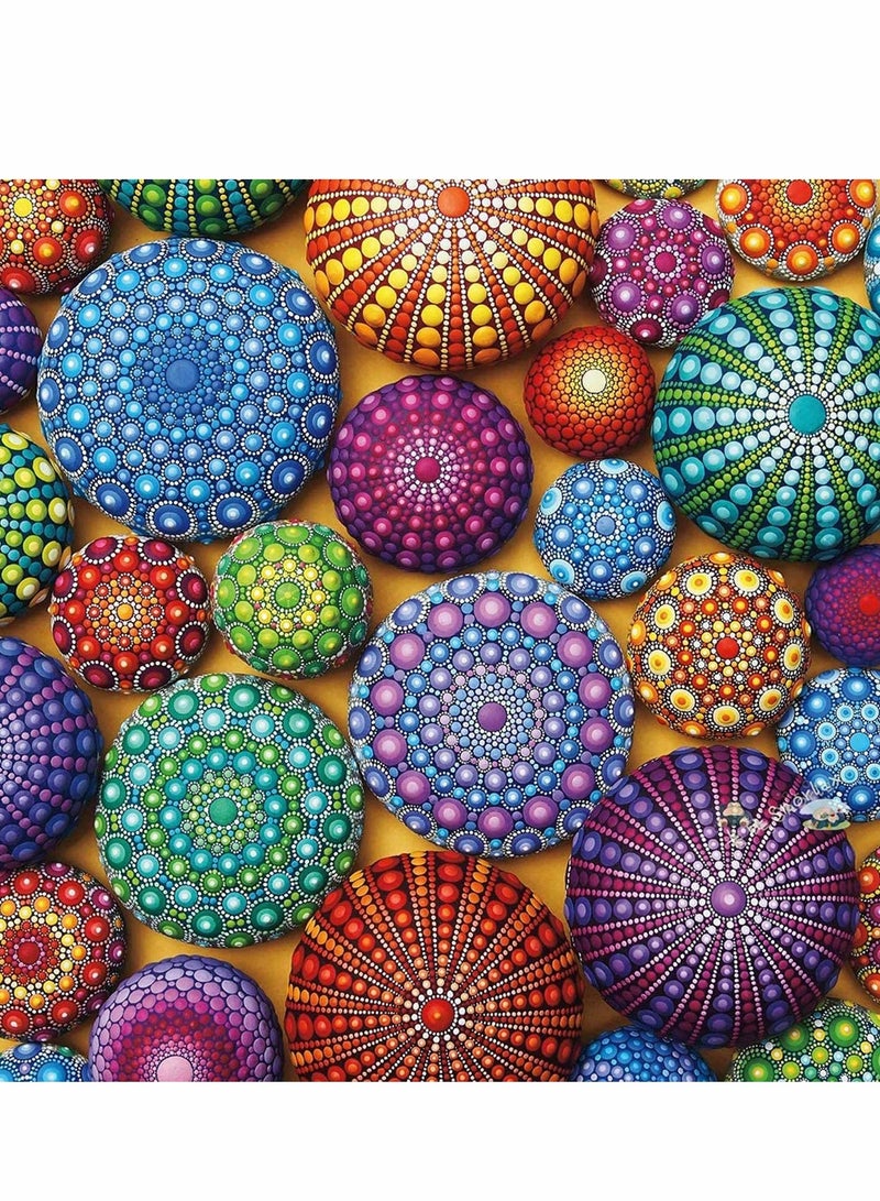 33PCS Stencils For Painting Dotting Tools Set, Mandala Stencil, Silicone Stylus Ball Stylus and Paint Tray with Black Cardboard for Rocks Painting, Nail Dotting, Nail Decals, Drawing - Image 2