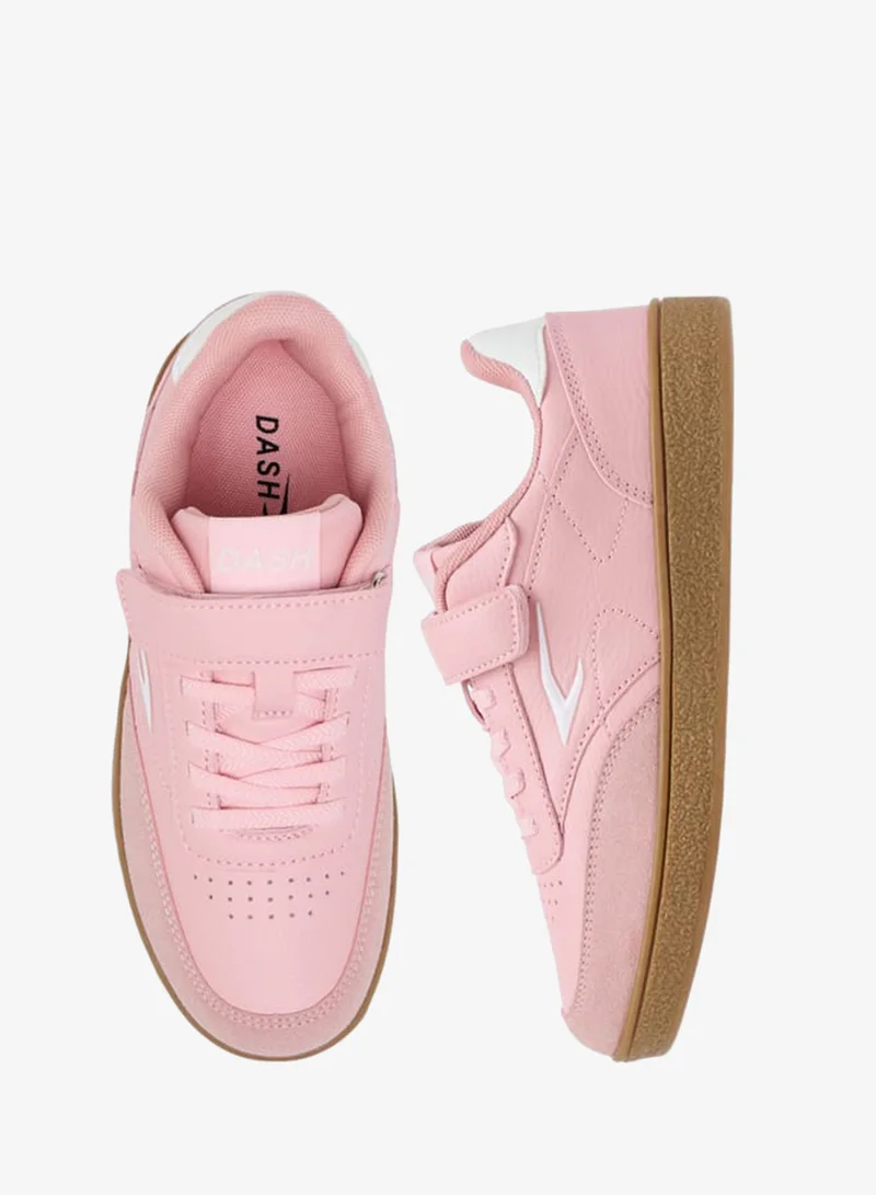 داش سنيكرز بناتي بألواح وإغلاق بشريط لاصق