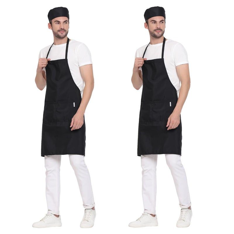 uniformer Apron for Men and Women Durable Stylish for Kitchen Restaurant Cafes Ideal for Chefs Bakers Home Cooks Easy to Clean Unisex Design