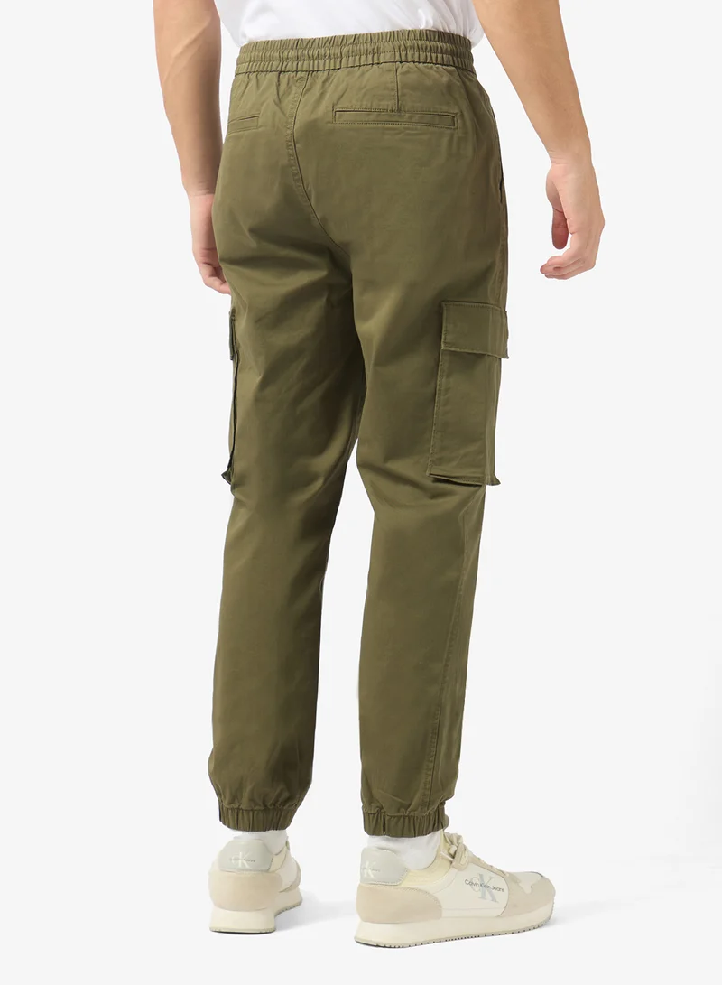 Calvin Klein Jeans  Skinny Twill Cargo Pants for Men | Best Price UAE