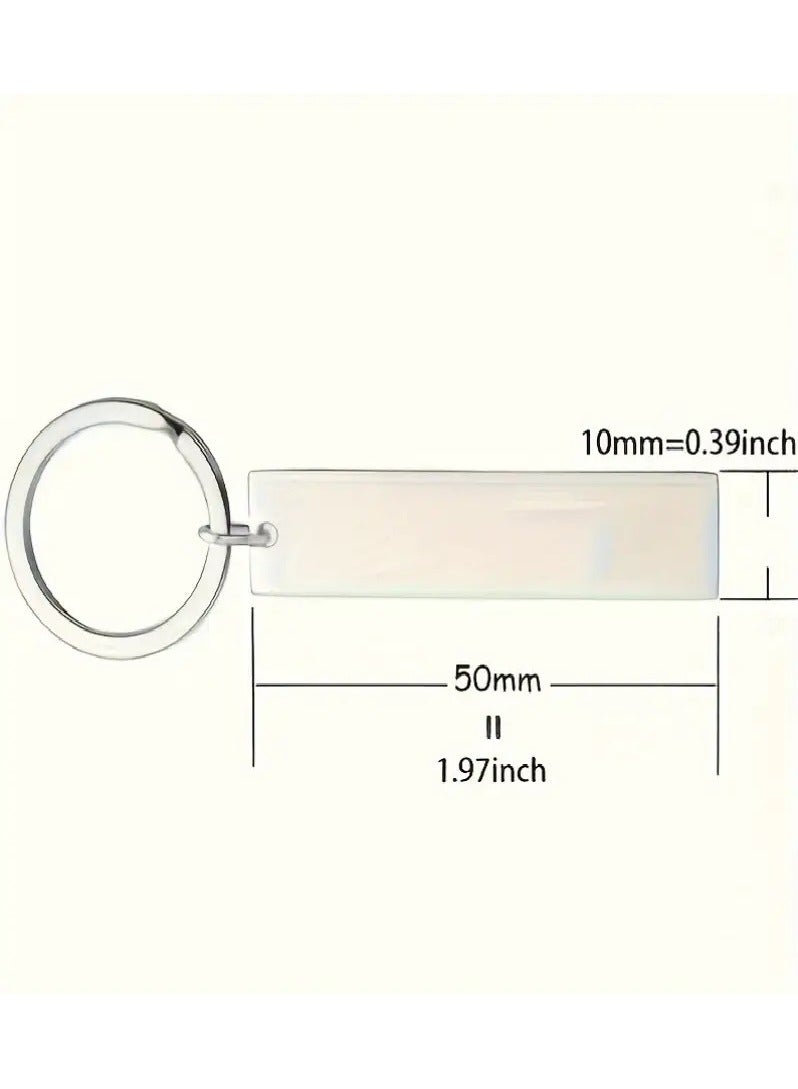 MASIA Stainless Steel Keychain – Inspirational Arabic Quote: 'You are the melody played by my heart and the beautiful song in my life' – A Perfect Gift for Family & Friends – Elegant and Durable Keychain Accessory - Image 4