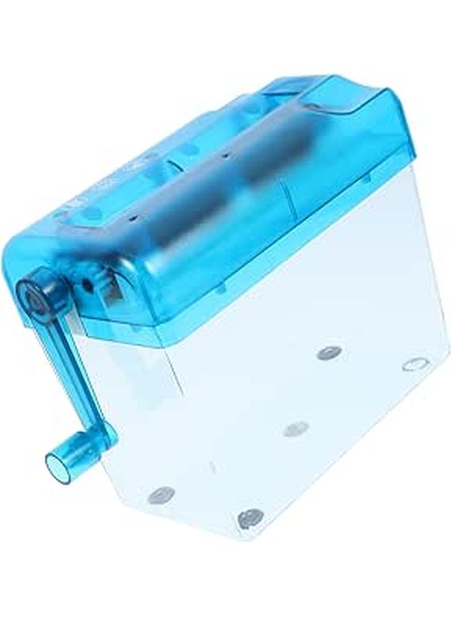 Manual Hand Crank Paper Shredder for Home Office School Documents Receipts - Image 1