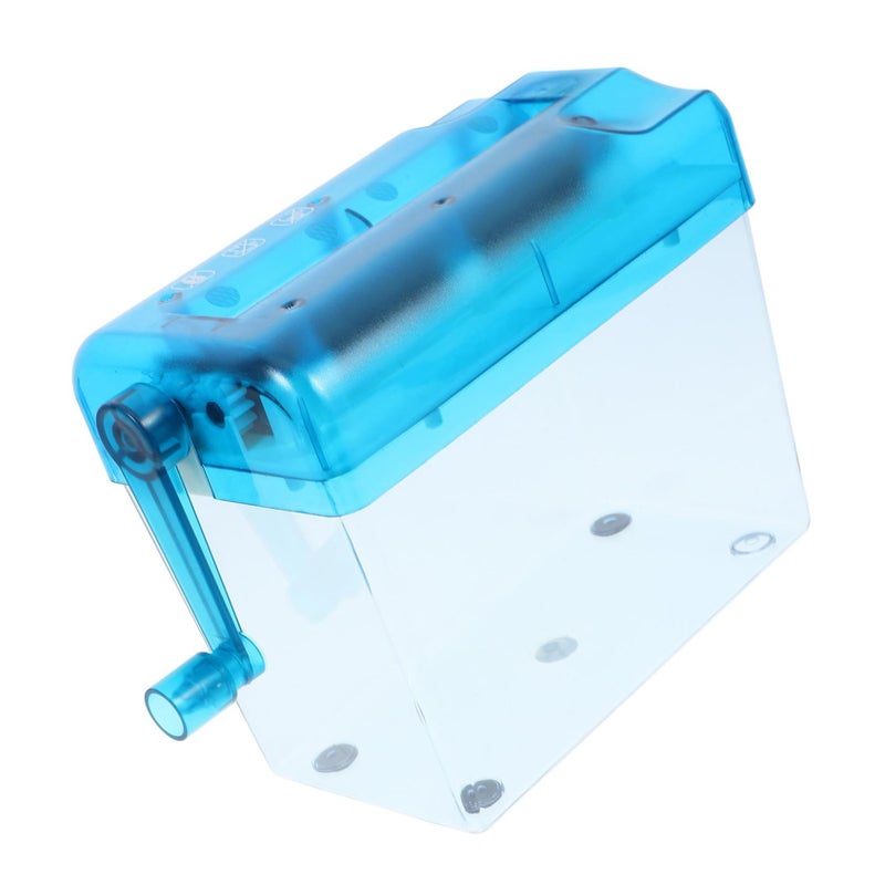 Manual Hand Crank Paper Shredder for Home Office School Documents Receipts - Image 2
