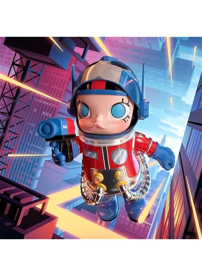 عربست بوب مارت مجسم سبيس مولي 400% اوبتيموس برايم 11.6 انش/29.5 سم من ميجا سبيس مولي، العاب لديكور المنزل الحديث، لعبة فنية قابلة للتجميع، قطعة واحدة  - Image 2
