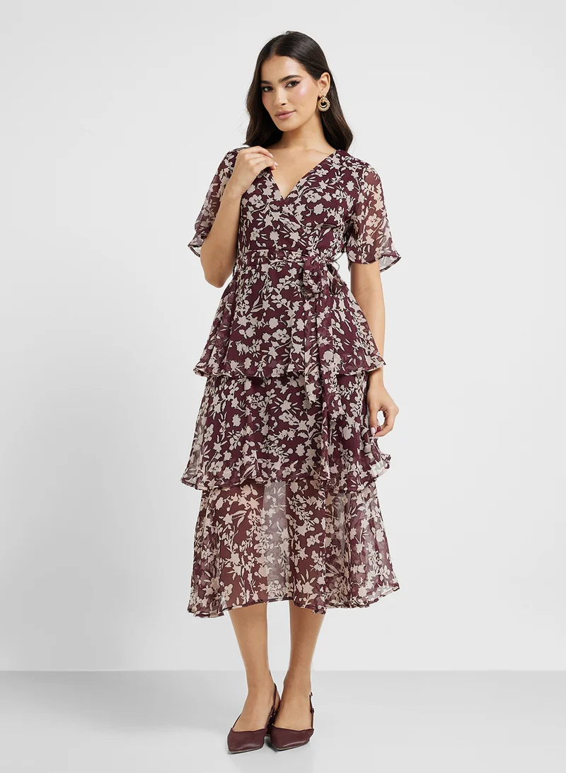 ELLA Floral Print Dress