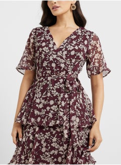 ELLA Floral Print Dress  - Image 3