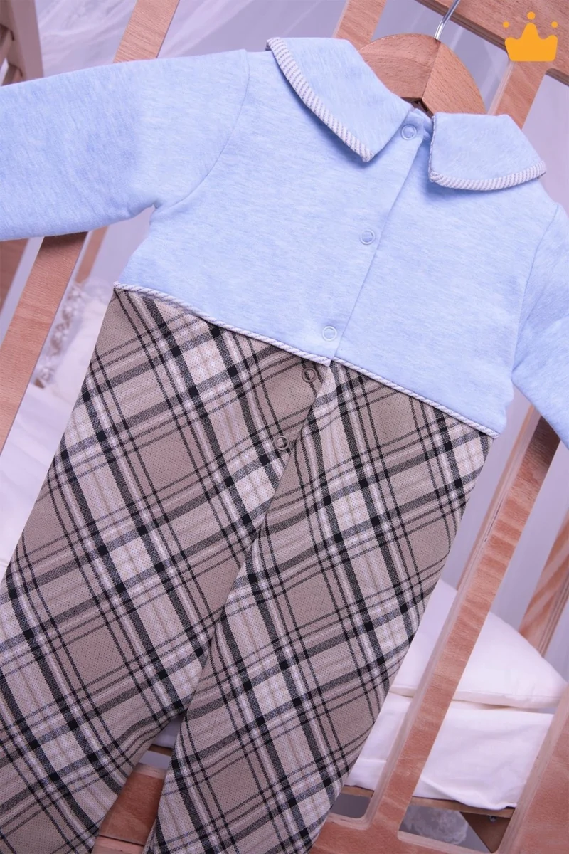 Baby Hola Babyhola Baby Boy Jumpsuit with Salopette Look 12615