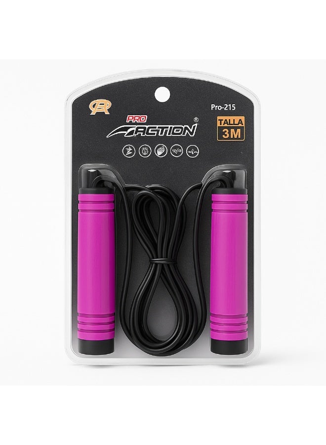 Pro Action Jump Rope – 3M Adjustable Speed Skipping Rope - Image 2