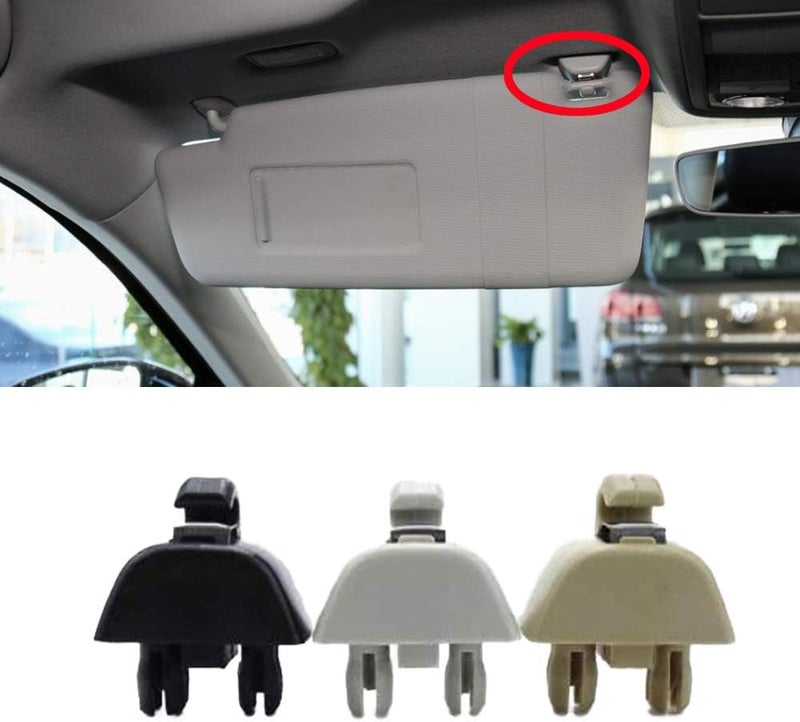 QASULER Sun Visor Support Retainer Clip Set - Image 5