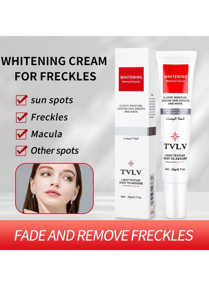 BEAUTY PLUS - WHITENING REMOVE FRECKLE ELASTIC MOISTURE LEAVING SKIN SMOOTH AND WHIE WHITENG CREAM FOR FRECKLES - Image 1