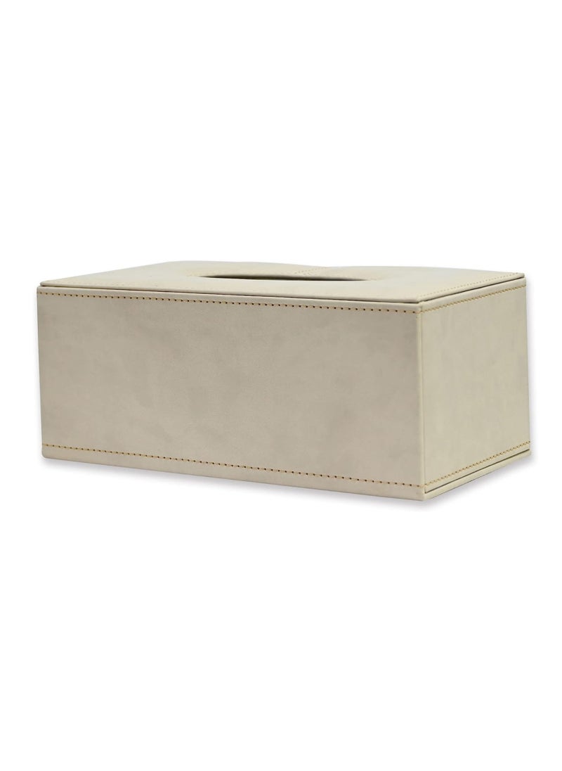 FIS FIS 9-Piece FIS Executive Desk Set Italian PU, Cream - FSDS172CR  - Image 4