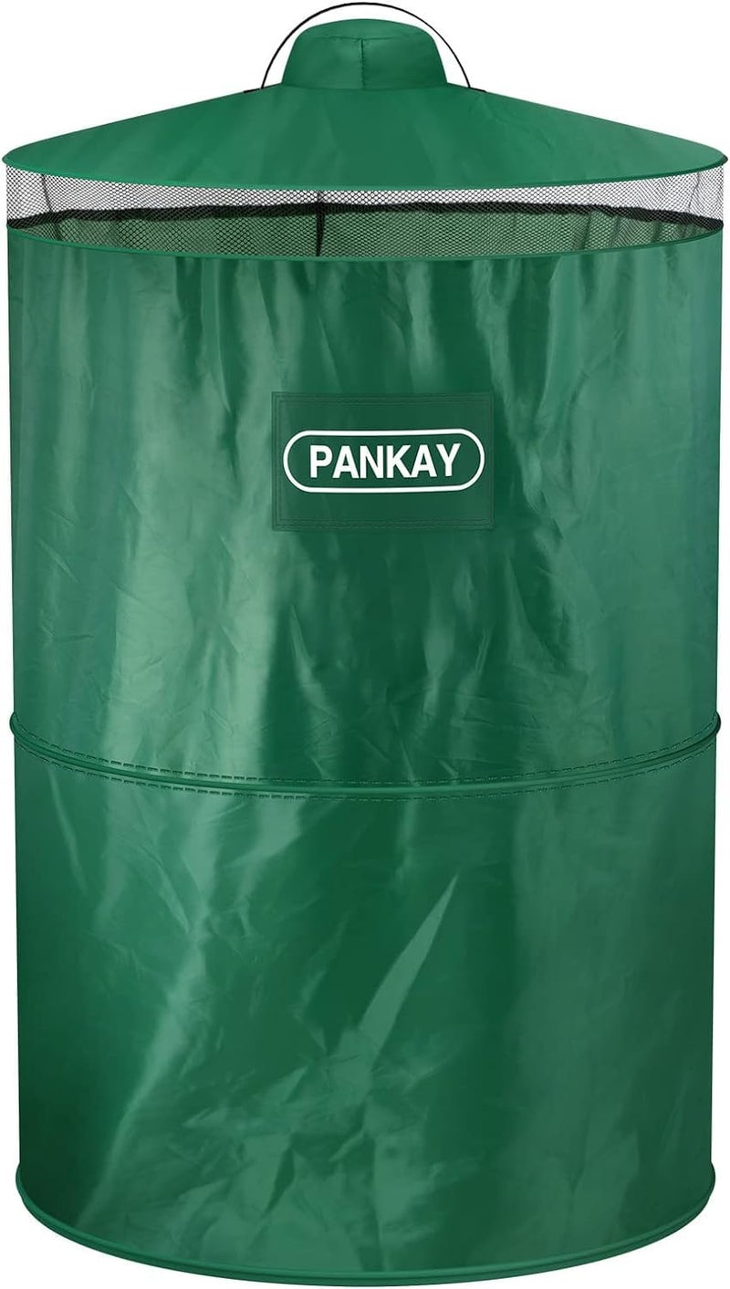PANKAY Pop Up Privacy Tent, Portable Outdoor Camping Bathroom Toilet Tent, Collapsible Shelter for Camping & Emergency â€“ Lightweight & Sturdy, Easy Set Up, Foldable - with Carry Bag - Image 1
