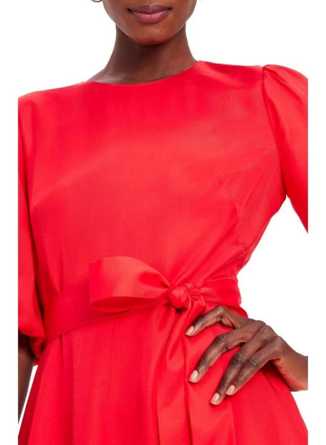 كيت سبيد Silk-Blend Matinee Dress