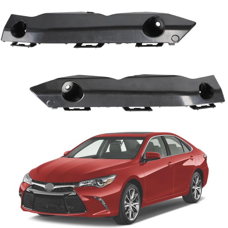 Aemrovi Front Bumper Bracket Compatible with Toyota Camry 20152017 Driver and Passenger Side Pair Direct Fit for TO1032121 TO1033121 5253506190 5253606190 ABS Plastic Camry 20152017 - Image 3