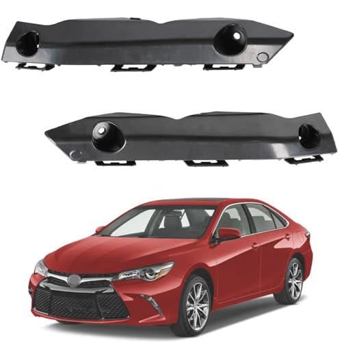 Aemrovi Front Bumper Bracket Compatible with Toyota Camry 20152017 Driver and Passenger Side Pair Direct Fit for TO1032121 TO1033121 5253506190 5253606190 ABS Plastic Camry 20152017 - Image 1