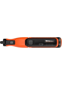 BLACK+DECKER Cordless Multifunctional Rotary Tool With 37 Accessories 7.2V 1.5 Ah Orange Black Bcrt8I Xj  - Image 3