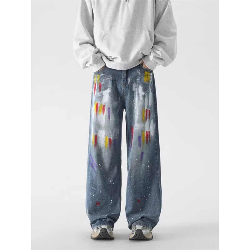 Unisex Casual Daily Denim Jeans - Image 5