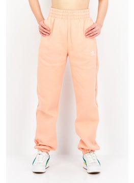 Women Sportswear Fit Brand Logo Training Sweatpants, Coral