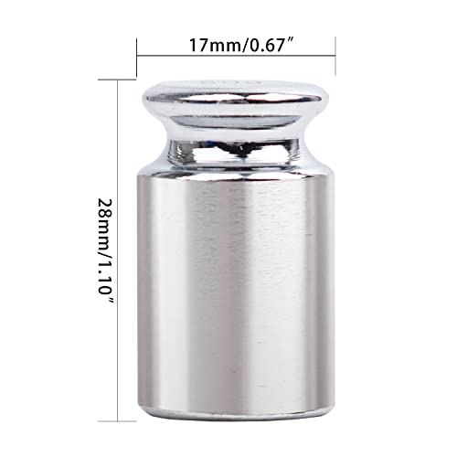 TEXALAN(R) M2 Chrome Scale Calibration Weight for School Lab Factory 500G - Image 2