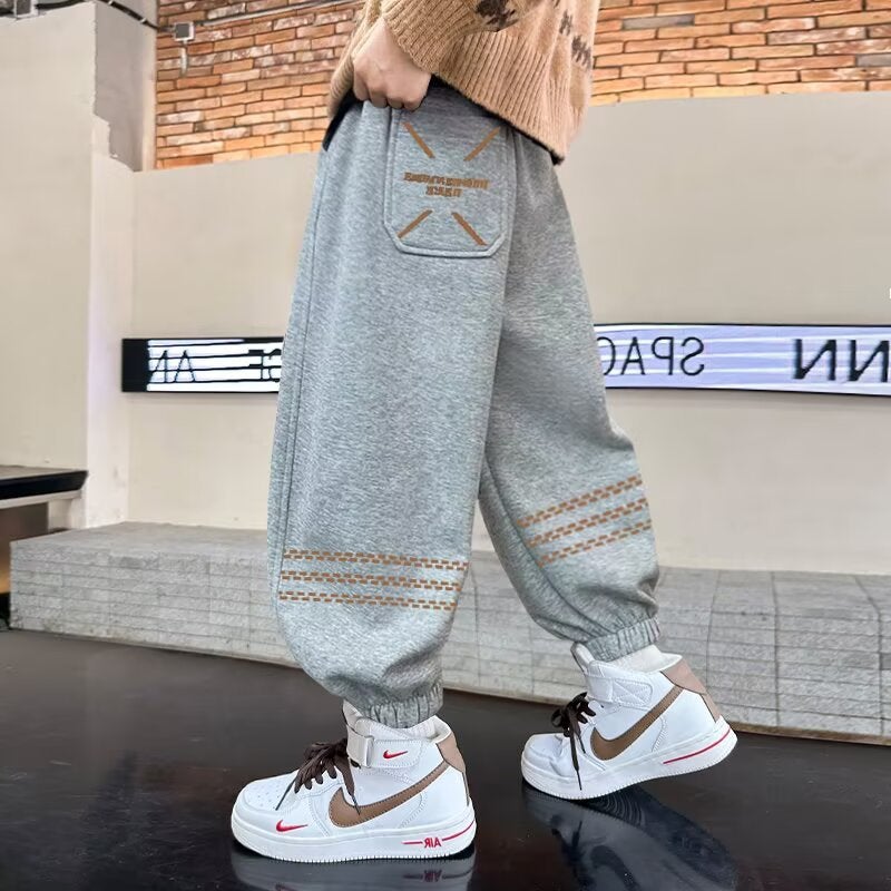 Children'S Boys' Pants Children'S Trousers Boys Spring Sports Trendy - Image 2