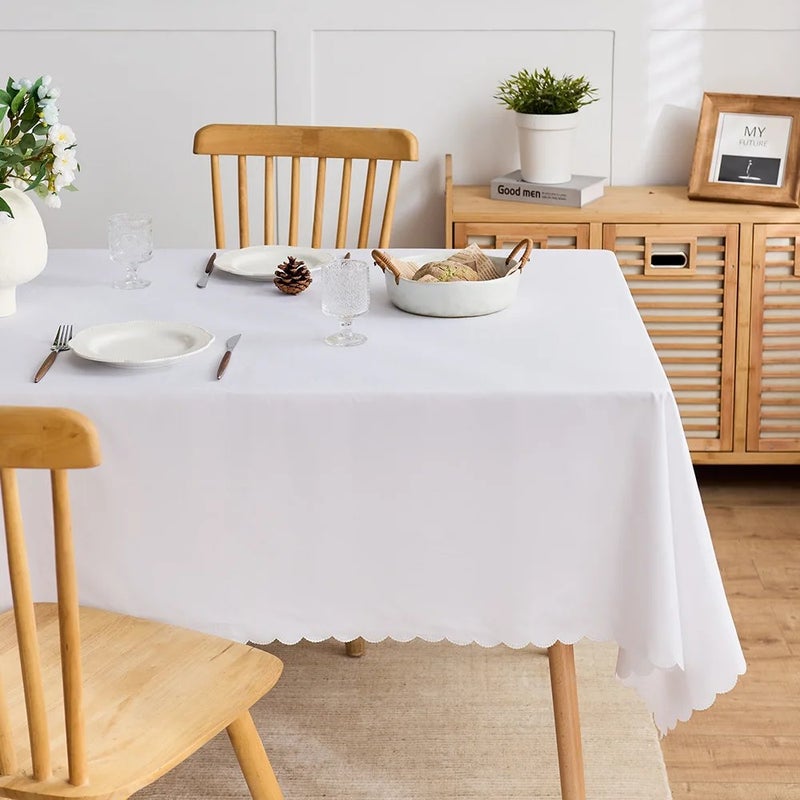 Y&D Modern Simple Rectangular Table Runner – Ins Style Woven Cotton Linen Dining Tablecloth for Coffee Table, Decorative Neutral Mat - Image 4