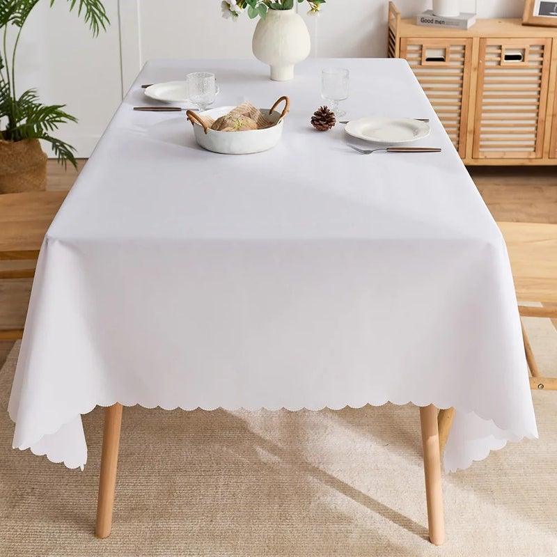 Y&D Modern Simple Rectangular Table Runner – Ins Style Woven Cotton Linen Dining Tablecloth for Coffee Table, Decorative Neutral Mat - Image 3