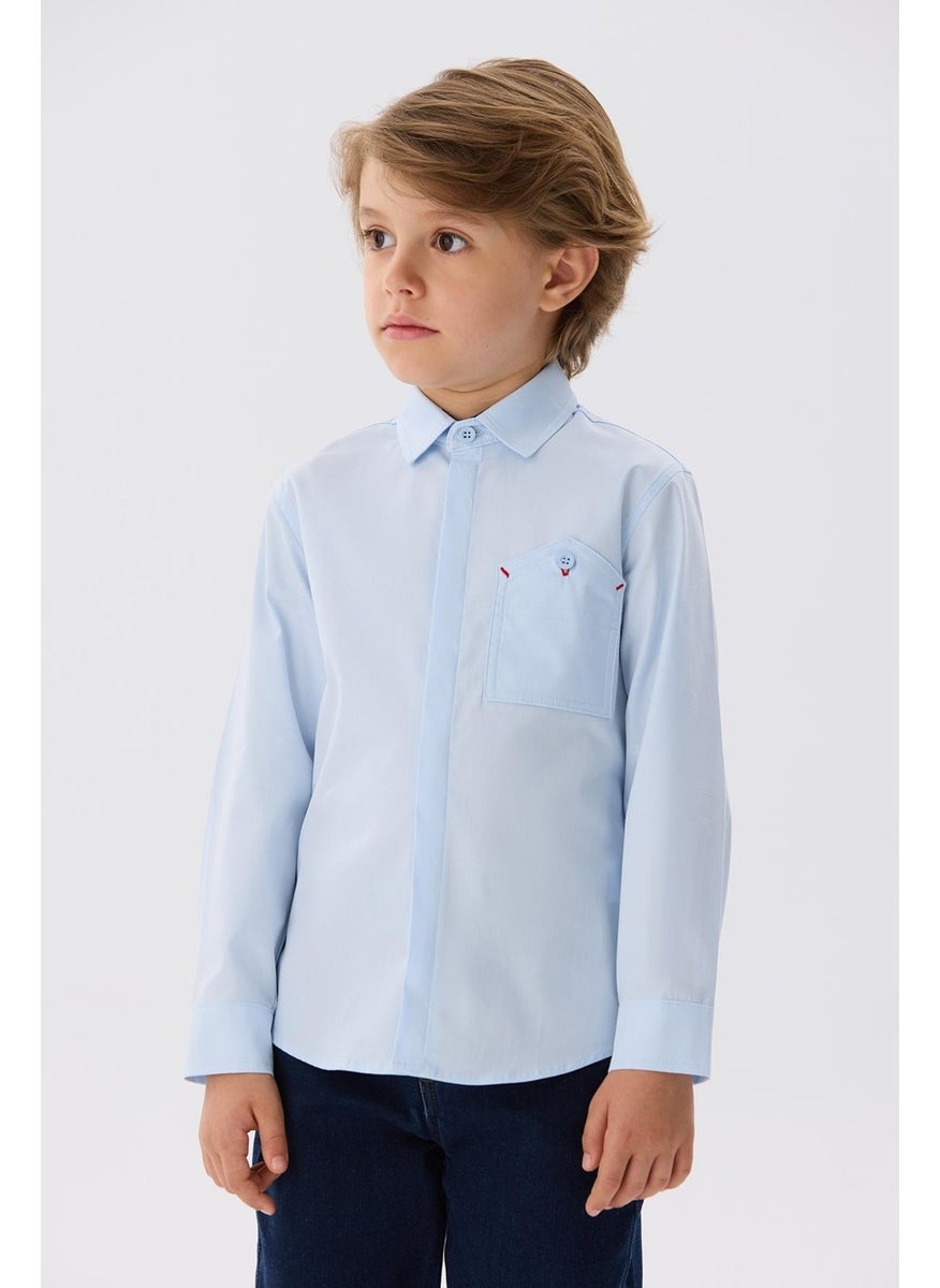 Boy Blue Shirt - pzsku/ZBC76C37F59CC3ECD259CZ/45/_/1741171097/94fb1fce-ed7b-4b0a-8be7-d086bb946b58