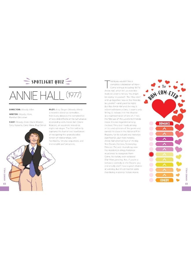 null - The Rom-Com Ultimate Trivia Book: Test Your Superfan Status and Relive the Most Iconic Romantic Comedy Movie Moments - Image 1