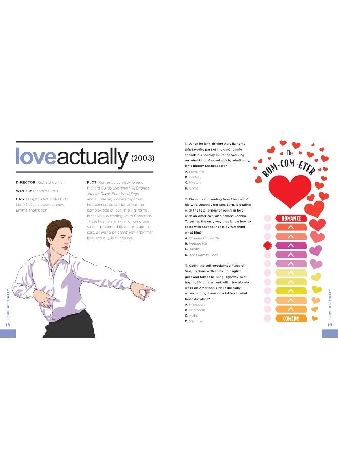 null - The Rom-Com Ultimate Trivia Book: Test Your Superfan Status and Relive the Most Iconic Romantic Comedy Movie Moments - Image 1