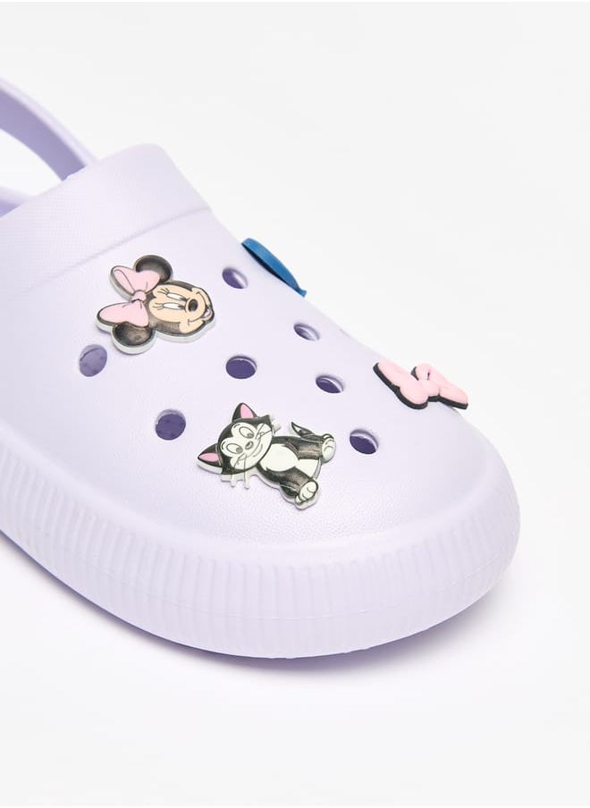 Disney - Minnie Mouse Applique Clogs with Backstrap - Image 1