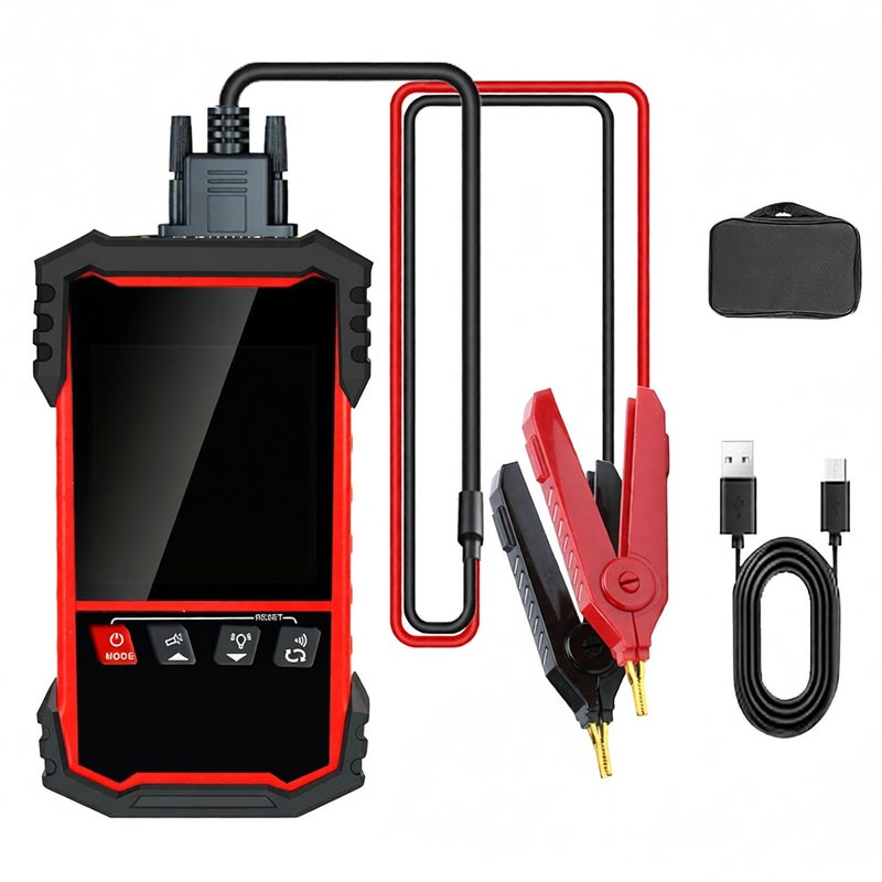 3.2 inch display screen battery internal resistance tester, battery voltage tester, Kelvin four wire measurement with self calibration filtering, dual alarm prompt and automatic shutdown function - Image 1