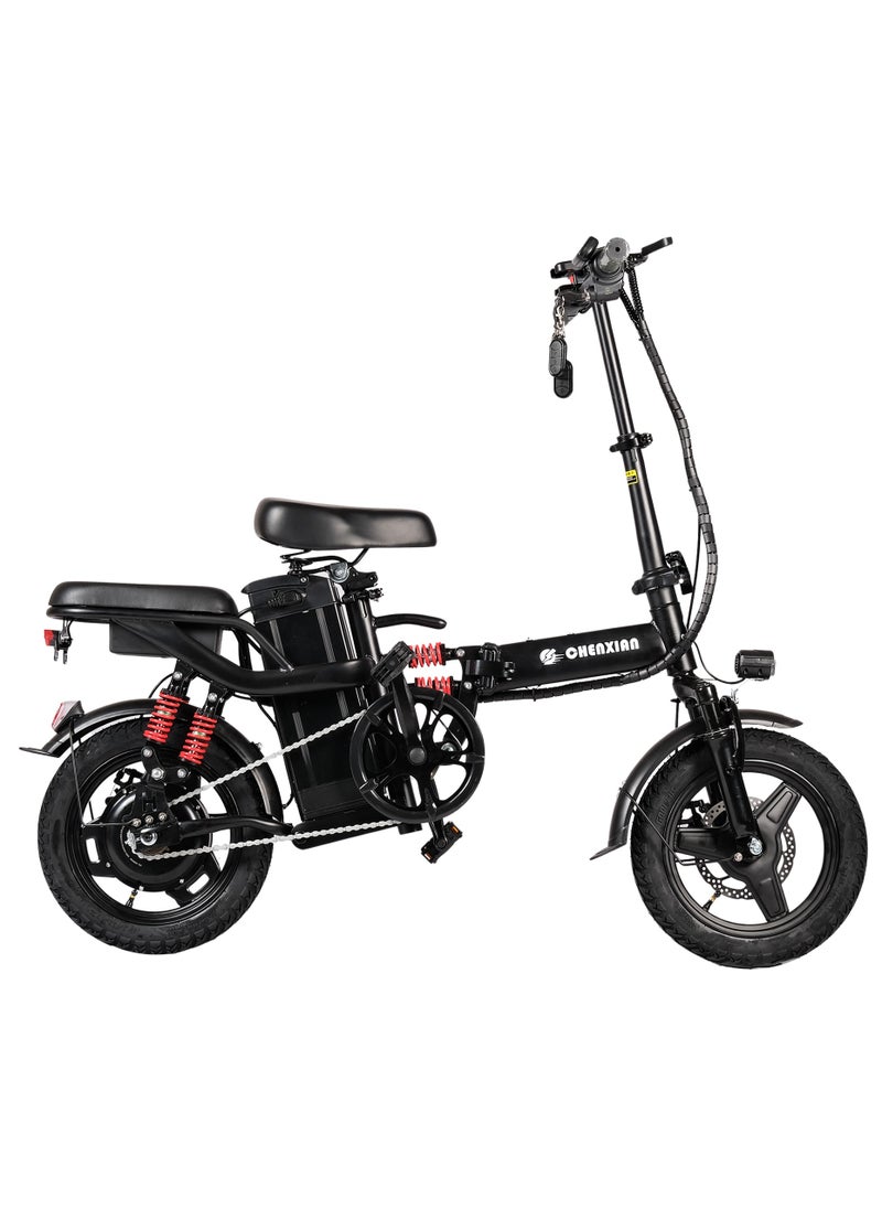 Generic - Folding Bicycle | Foldable Cycle for Adults with Disk Brake | 60 speed | Front and back Suspension, Front Back Disk break - Image 1