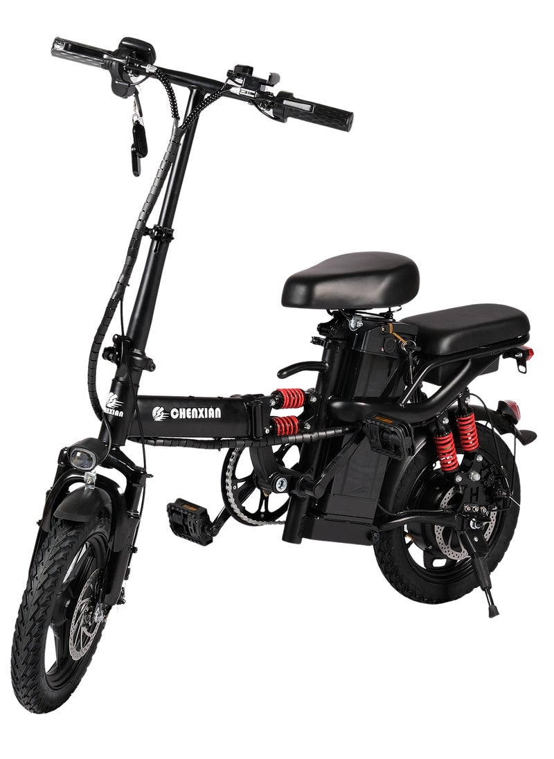 Generic - Folding Bicycle | Foldable Cycle for Adults with Disk Brake | 60 speed | Front and back Suspension, Front Back Disk break - Image 1