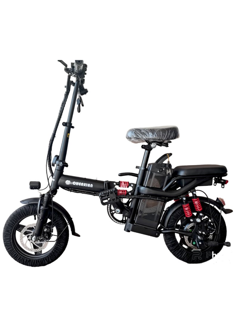 Generic - Folding Bicycle | Foldable Cycle for Adults with Disk Brake | 60 speed | Front and back Suspension, Front Back Disk break - Image 1