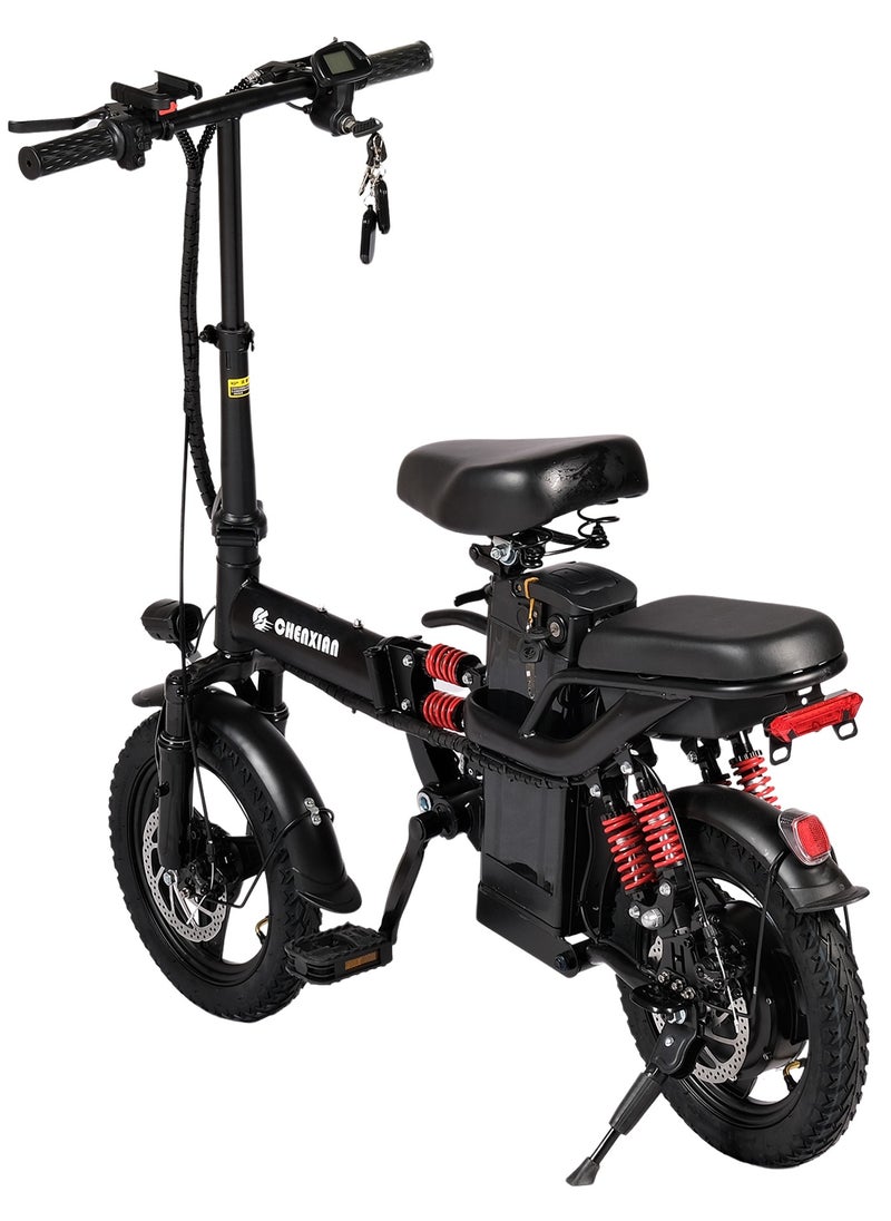 Generic - Folding Bicycle | Foldable Cycle for Adults with Disk Brake | 60 speed | Front and back Suspension, Front Back Disk break - Image 1
