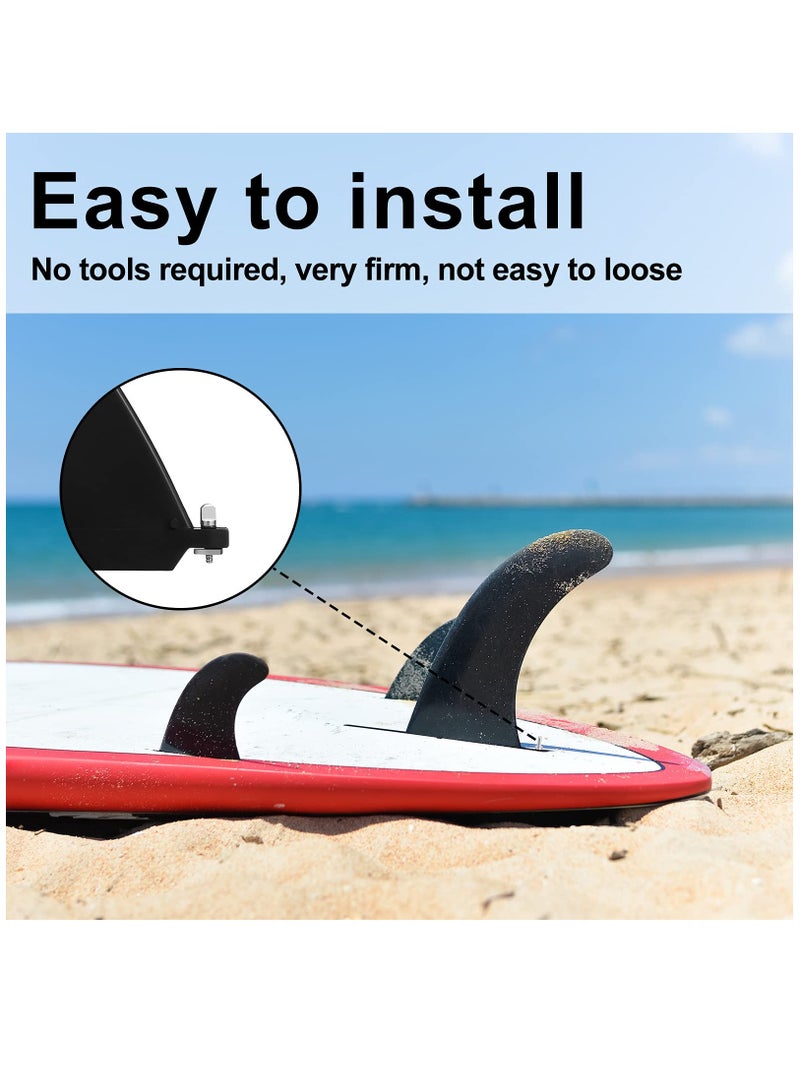 KASTWAVE No Tool Stainless Steel Fin Screw, 6 Pieces Surfing Accessories  Thumb Fin Screw for Men Women Surfboard Surf Longboard Paddleboard and SUP - Image 3