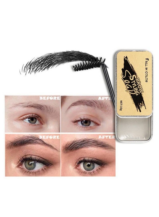 Alisesun 5x Longer Voluminous Eyelashes, 2 in 1 Vibely Mascara & Eyebrow Pencil & Eyeliner & Eyebrow Soap Kit & 10Pcs Eyebrow Trimming Blades, Waterproof No Clumping (5 Set) - Image 5