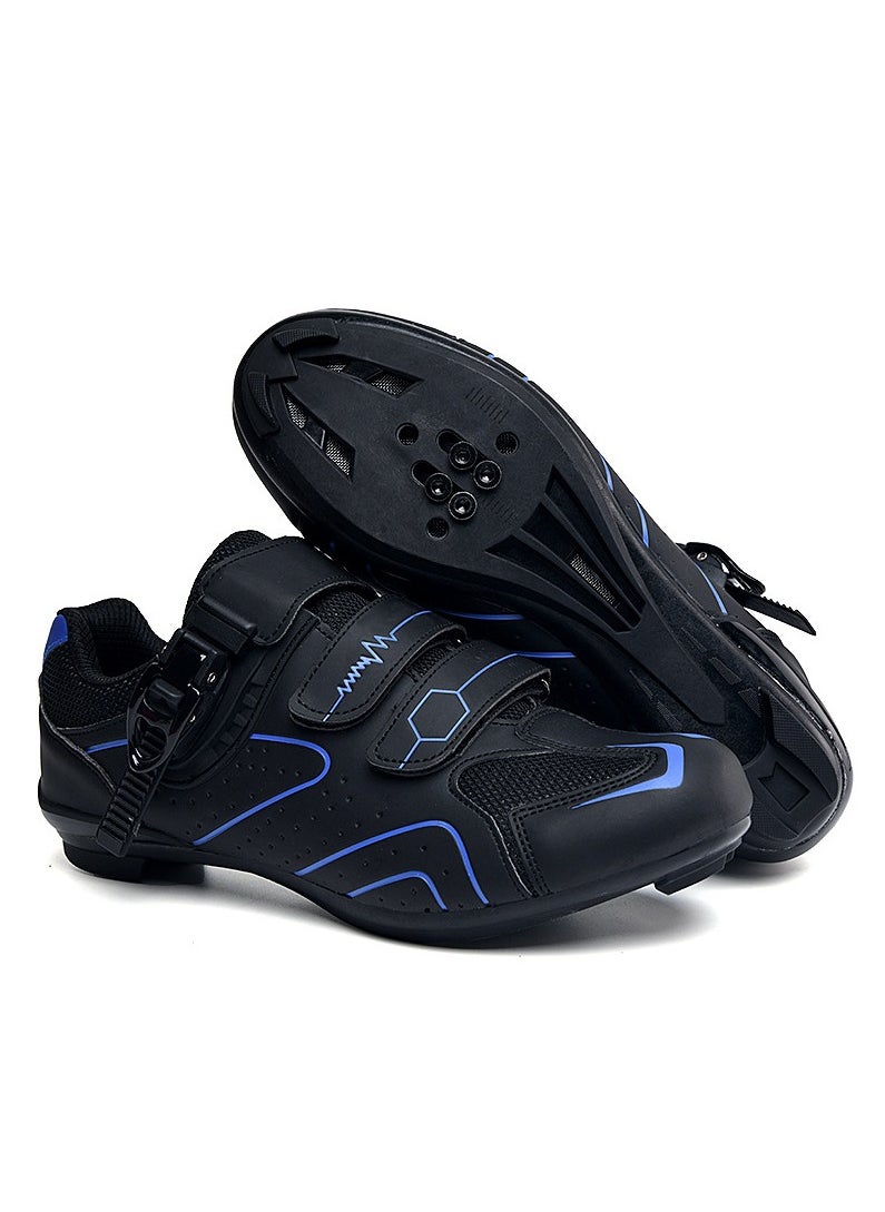 KUYING New Type of Road Lock Cycling Shoes Hard Sole Mountaineering Shoes Racing Sports Shoes 